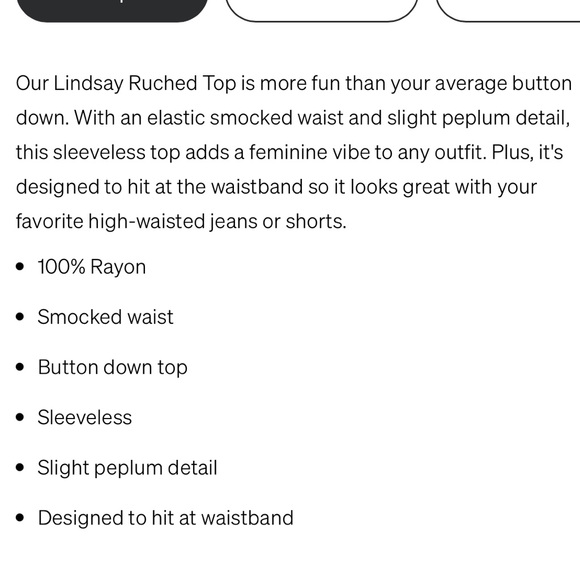 Splendid Lindsey Rouched Top-XS-Cream-NWT - Picture 5 of 6